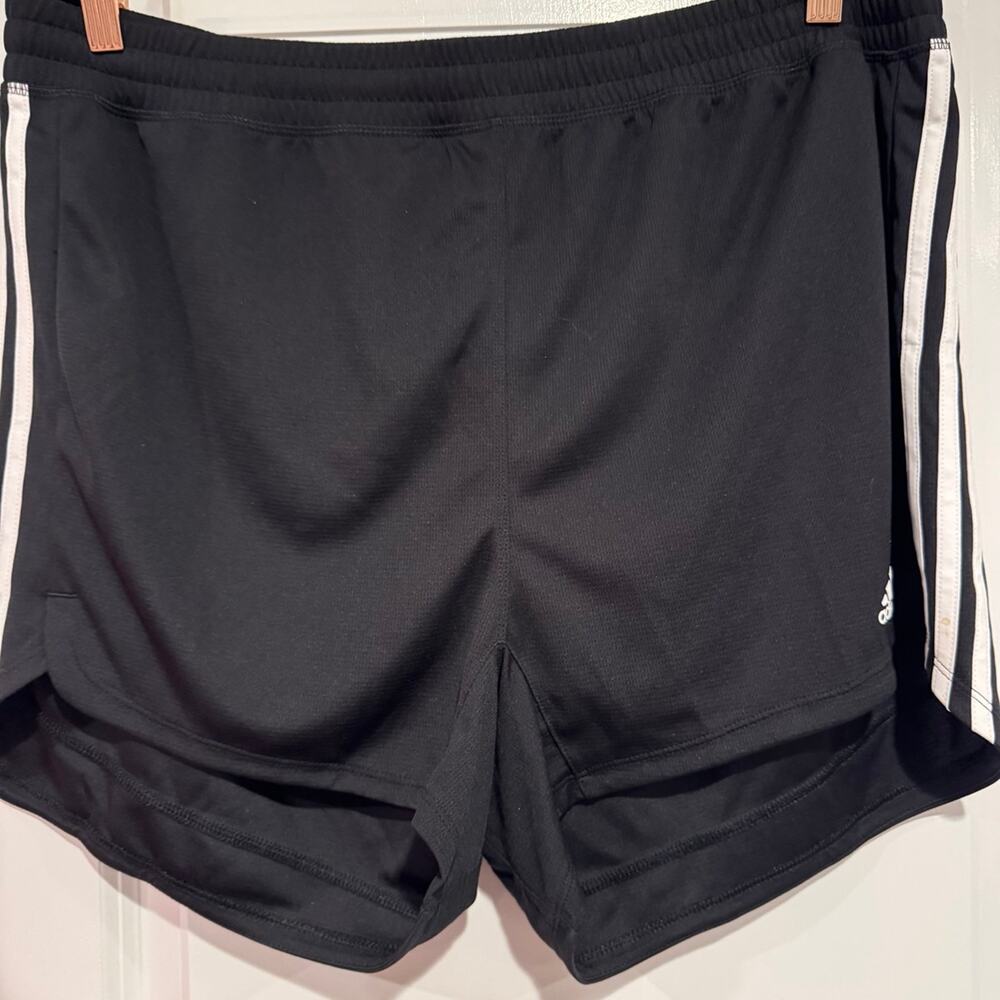 Adidas Shorts White Stripe